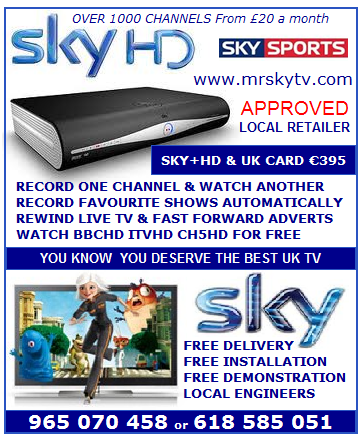 MRSKYTV HOMEPAGE - THE No1 SKY TV INSTALLERS IN SPAIN